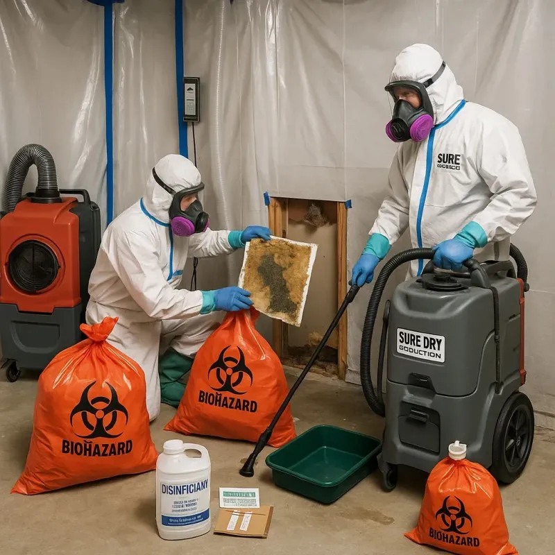 Contaminated Water Handling Protocols process in Country Club Hills, IL