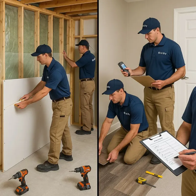 Repairs and Reconstruction process in Country Club Hills, IL