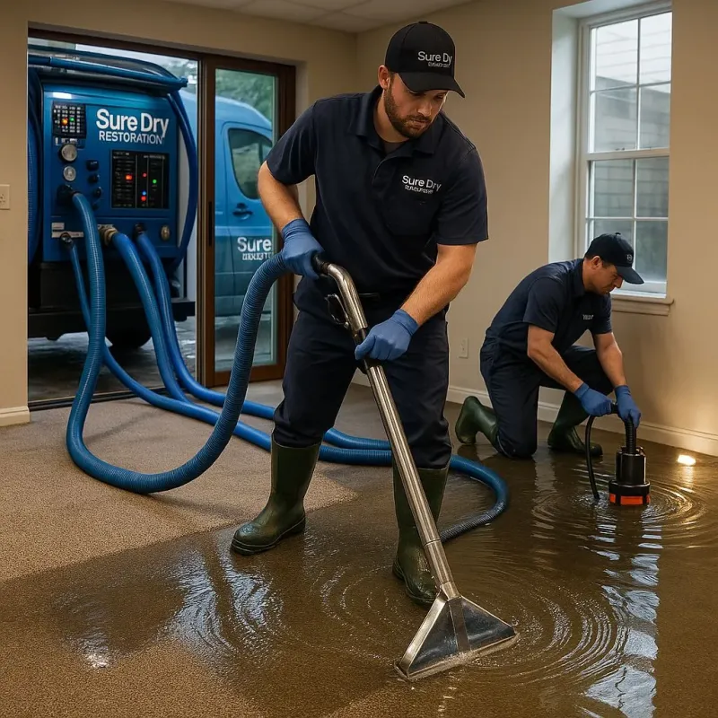 Water Extraction and Removal process in Country Club Hills, IL
